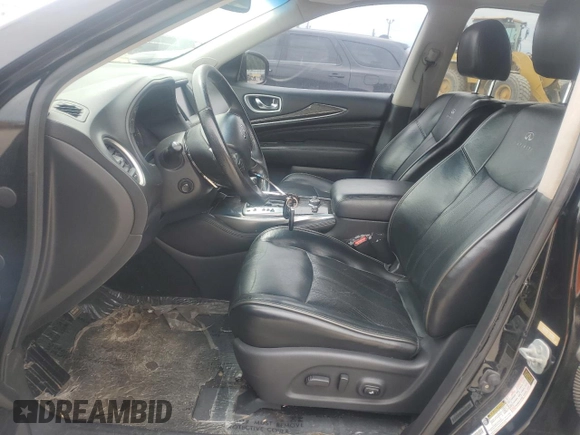 2013 Infiniti JX35 with VIN 5N1AL0MN4DC302540, listed as a Copart auction lot 55790725 with 190,042 mi miles and Clean Title. Bid and sale history available at DreamBid. Image 7.