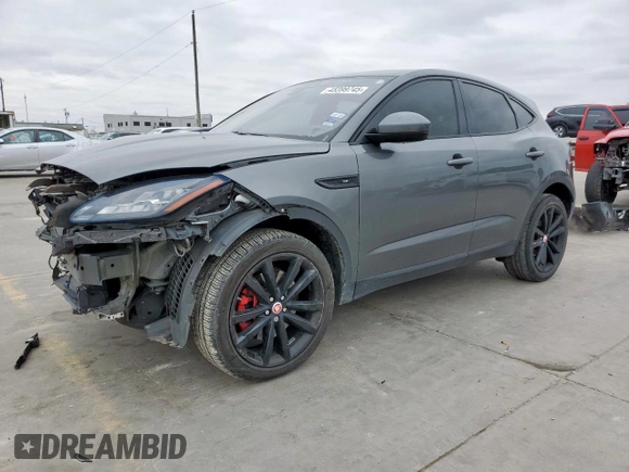 2019 Jaguar E-Pace SE with VIN SADFP2FX1K1Z35910, listed as a Copart auction lot 45399745 with 81,306 mi miles and Salvage Title. Bid and sale history available at DreamBid. Image 1.