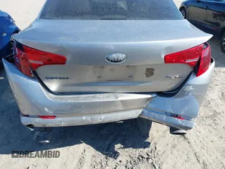 2013 Kia Optima EX with VIN 5XXGN4A75DG214845, listed as a IAAI auction lot 42026630 with 161,476 mi miles. Bid and sale history available at carsss.com. Image 6.