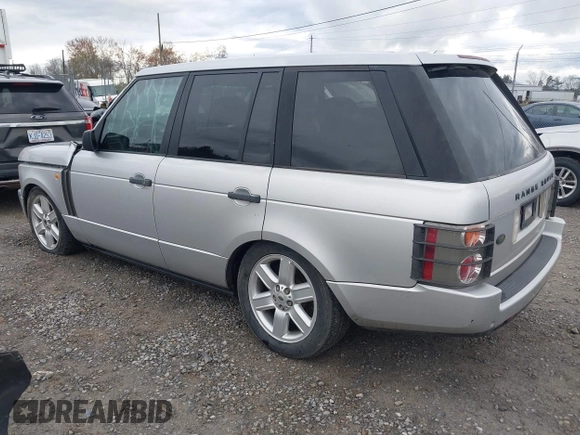 2003 Land Rover Range Rover HSE with VIN SALME11483A120033, listed as a IAAI auction lot 41911738 with 162,882 mi miles and . Bid and sale history available at DreamBid. Image 3.