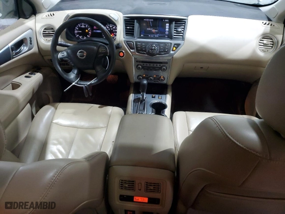 2018 Nissan Pathfinder SV with VIN 5N1DR2MM8JC606268, listed as a Copart auction lot 48421475 with 63,021 mi miles and Salvage Title. Bid and sale history available at carsss.com. Image 8.