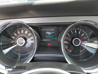 2014 Ford Mustang V6 with VIN 1ZVBP8AM9E5244581, listed as a Copart auction lot 55741495 with 78,705 mi miles and Salvage Title. Bid and sale history available at DreamBid. Image 9.