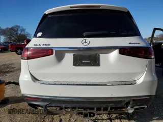 2020 Mercedes-Benz GLS 450 with VIN 4JGFF5KE2LA130256, listed as a Copart auction lot 47644455 with 91,785 mi miles and Salvage title. Bid and sale history available at DreamBid. Image 6.