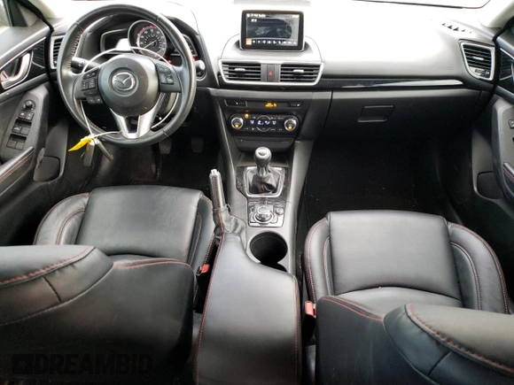 2014 Mazda 3 i Grand Touring with VIN JM1BM1M7XE1111263, listed as a Copart auction lot 80143334 with 167,635 mi miles and Salvage Title. Bid and sale history available at DreamBid. Image 8.