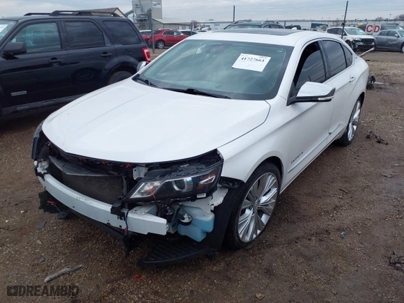 2017 Chevrolet Impala Premier with VIN 2G1145S36H9124684, listed as a IAAI auction lot 41727661 with 79,404 mi miles. Bid and sale history available at carsss.com. Image 18.