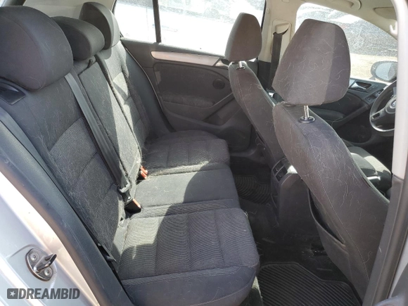 2012 Volkswagen Golf with VIN WVWDB7AJ1CW196852, listed as a Copart auction lot 48772135 with 118,110 mi miles and Salvage Title. Bid and sale history available at carsss.com. Image 10.