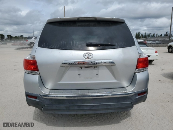 2011 Toyota Highlander with VIN 5TDZA3EH1BS015949, listed as a Copart auction lot 45540465 with 0 mi miles and Clean Title. Bid and sale history available at carsss.com. Image 6.