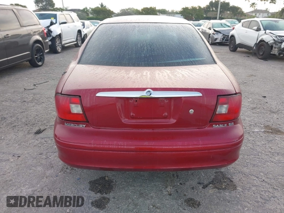 2003 Mercury Sable GS with VIN 1MEFM50U33A625231, listed as a IAAI auction lot 41857517 with 187,596 mi miles and . Bid and sale history available at DreamBid. Image 16.