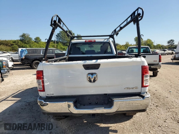 2022 Ram 2500 Tradesman with VIN 3C6MR5AJ4NG290250, listed as a Copart auction lot 70716604 with 73,422 mi miles and Salvage Title. Bid and sale history available at carsss.com. Image 6.