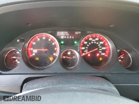 2007 GMC Acadia SLE with VIN 1GKEV13777J163842, listed as a Copart auction lot 81374004 with 202,539 mi miles and Salvage Title. Bid and sale history available at DreamBid. Image 9.