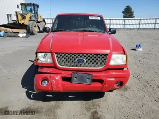 2002 Ford Ranger XL with VIN 1FTYR14U32PB51548, listed as a Copart auction lot 53832655 with 142,662 mi miles and Salvage Title. Bid and sale history available at carsss.com. Image 5.
