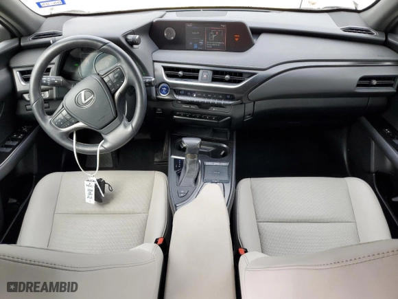2019 Lexus UX with VIN JTHU9JBH2K2010034, listed as a Copart auction lot 51293945 with 56,633 mi miles and Salvage Title. Bid and sale history available at carsss.com. Image 8.