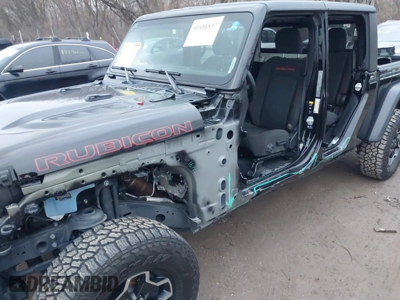 2023 Jeep Gladiator Rubicon с VIN 1C6JJTBGXPL510322, выставлен на аукционе IAAI как лот 41151837 с пробегом 7 701 миль миль и . История ставок и продаж доступна на DreamBid. Изображение 6.