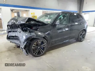 2018 BMW X5 M with VIN 5YMKT6C58J0Y83820, listed as a Copart auction lot 87162934 with 114,307 mi miles and Salvage Title. Bid and sale history available at carsss.com. Image 1.