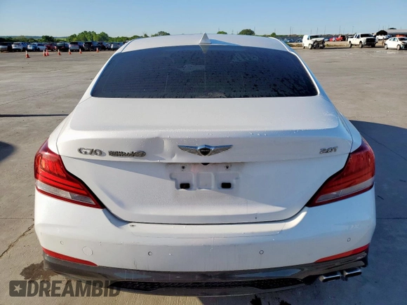 2020 Genesis G70 2.0T z VIN KMTG34LA1LU063284, wystawiony jako Copart lot #53615495 z przebiegiem 136 230 mil mil oraz Czysty tytuł • Clean title. Historia ofert i sprzedaży dostępna na DreamBid. Obrazek 6.