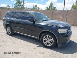 2012 Dodge Durango SXT with VIN 1C4RDJAG0CC206726, listed as a IAAI auction lot 42653653 with 243,337 mi miles and . Bid and sale history available at DreamBid. Image 1.