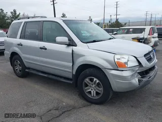 2004 Honda Pilot EX with VIN 2HKYF18644H596075, listed as a IAAI auction lot 41093500 with 92,952 mi miles. Bid and sale history available at carsss.com. Image 1.