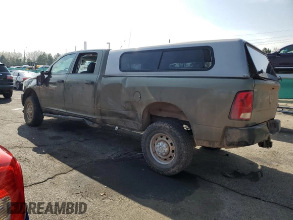 2013 Ram 2500 Tradesman z VIN 3C6TR5HT6DG579759, wystawiony jako Copart lot #51008765 z przebiegiem 56 540 mil mil oraz Szkoda całkowita • Salvage title. Historia ofert i sprzedaży dostępna na DreamBid. Obrazek 2.