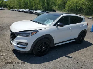 2019 Hyundai Tucson Limited with VIN KM8J3CAL8KU948059, listed as a Copart auction lot 56284935 with 57,343 mi miles and Salvage title. Bid and sale history available at DreamBid. Image 1.