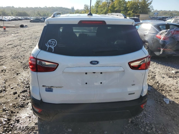 2018 Ford EcoSport SE with VIN MAJ3P1TE3JC179520, listed as a Copart auction lot 73654124 with 52,724 mi miles and Salvage Title. Bid and sale history available at carsss.com. Image 6.