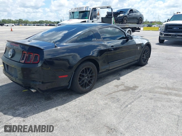 2013 Ford Mustang V6 with VIN 1ZVBP8AM5D5263496, listed as a IAAI auction lot 42580278 with 107,040 mi miles and . Bid and sale history available at DreamBid. Image 4.