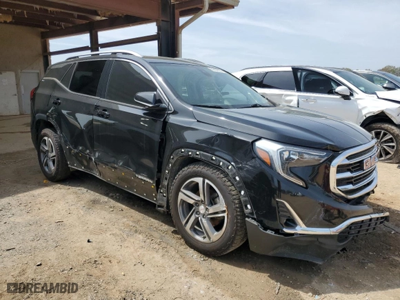2018 GMC Terrain SLT with VIN 3GKALPEV4JL390750, listed as a Copart auction lot 51458735 with 105,948 mi miles and Clean Title. Bid and sale history available at carsss.com. Image 4.