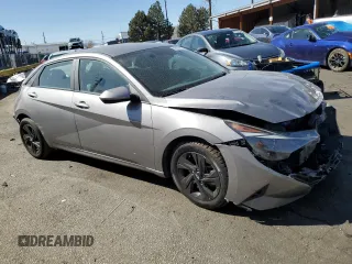 2023 Hyundai Elantra SEL with VIN KMHLM4AG7PU371997, listed as a Copart auction lot 49496675 with 75,387 mi miles and Salvage Title. Bid and sale history available at DreamBid. Image 4.