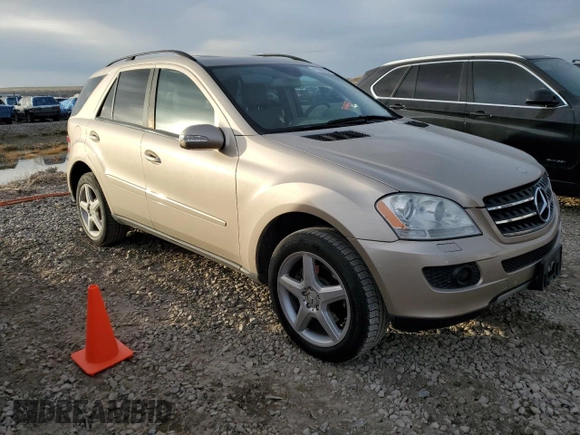 2007 Mercedes-Benz M 320 CDI with VIN 4JGBB22E87A217609, listed as a Copart auction lot 81698054 with 173,766 mi miles and Salvage Title. Bid and sale history available at carsss.com. Image 4.