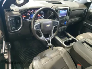 2019 Chevrolet Silverado 1500 LTZ with VIN 3GCUYGED6KG274977, listed as a Copart auction lot 50276525 with 80,926 mi miles and Salvage Title. Bid and sale history available at DreamBid. Image 8.