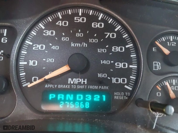 2001 Chevrolet Silverado 1500 LS with VIN 2GCEC19V811360625, listed as a IAAI auction lot 41733223 with 275,968 mi miles. Bid and sale history available at carsss.com. Image 7.