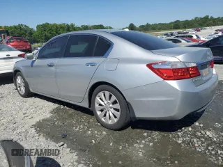 2014 Honda Accord Sedan EX-L with VIN 1HGCR2F87EA224221, listed as a Copart auction lot 52124395 with 114,481 mi miles and Salvage Title. Bid and sale history available at carsss.com. Image 2.