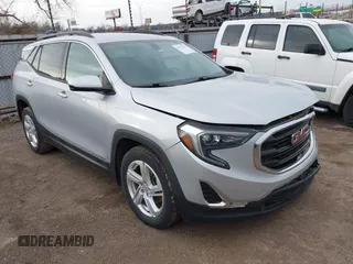 2018 GMC Terrain SLE with VIN 3GKALMEX3JL144904, listed as a IAAI auction lot 41727994 with 128,716 mi miles and . Bid and sale history available at carsss.com. Image 1.