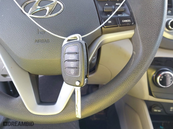 2017 Hyundai Tucson SE Plus with VIN KM8J33A41HU327540, listed as a IAAI auction lot 41820850 with 129,227 mi miles. Bid and sale history available at carsss.com. Image 11.