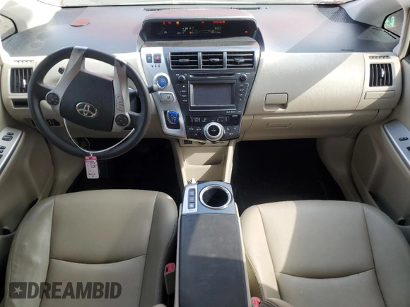 2012 Toyota Prius Two with VIN JTDZN3EU6C3067422, listed as a Copart auction lot 54161565 with 254,715 mi miles and Salvage Title. Bid and sale history available at DreamBid. Image 8.