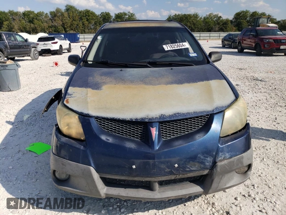 2003 Pontiac Vibe with VIN 5Y2SL62873Z436379, listed as a Copart auction lot 71825604 with 154,945 mi miles and Salvage Title. Bid and sale history available at carsss.com. Image 5.