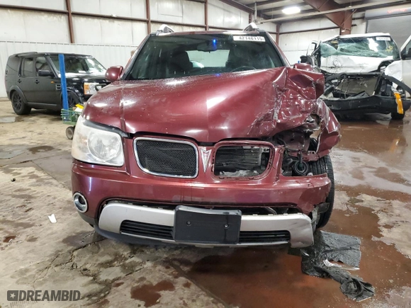 2008 Pontiac Torrent with VIN 2CKDL33F986001234, listed as a Copart auction lot 42148115 with 151843 miles and Clean Title. Bid and sale history available at carsss.com. Image 5.