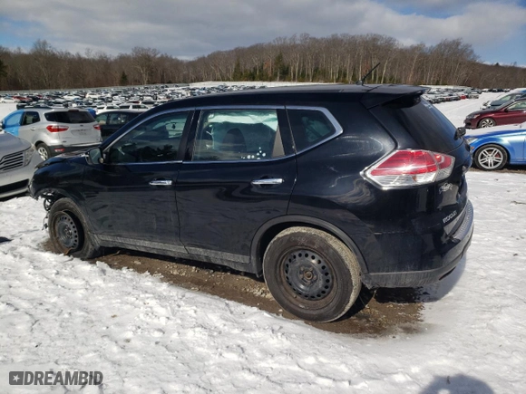2015 Nissan Rogue S with VIN KNMAT2MV5FP524094, listed as a Copart auction lot 43580145 with 86,199 mi miles and Clean Title. Bid and sale history available at carsss.com. Image 2.