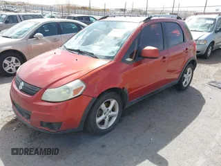 2008 Suzuki SX4 with VIN JS2YB417885101470, listed as a IAAI auction lot 41800733 with 240,077 mi miles. Bid and sale history available at carsss.com. Image 2.