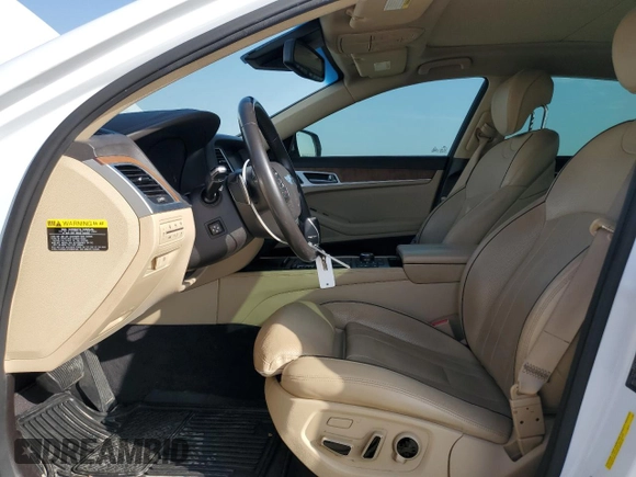 2015 Hyundai Genesis 3.8L with VIN KMHGN4JE0FU028492, listed as a Copart auction lot 48904625 with 137,715 mi miles and Salvage Title. Bid and sale history available at carsss.com. Image 7.