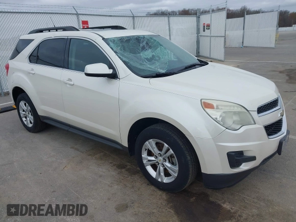 2012 Chevrolet Equinox LT w/1LT with VIN 2GNALDEK8C1255220, listed as a IAAI auction lot 41909846 with 178,349 mi miles. Bid and sale history available at carsss.com. Image 1.
