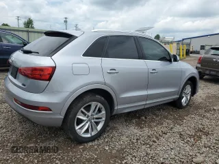 2016 Audi Q3 Premium Plus with VIN WA1EFCFS1GR016996, listed as a Copart auction lot 62118745 with 90,852 mi miles and Salvage title. Bid and sale history available at DreamBid. Image 3.