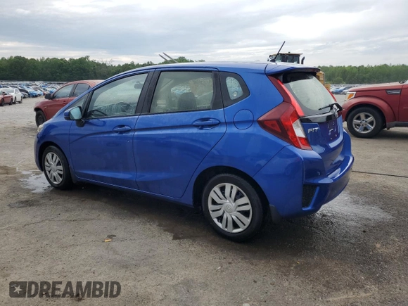 2016 Honda Fit LX with VIN JHMGK5H51GX023597, listed as a Copart auction lot 54264975 with 83,528 mi miles and Salvage Title. Bid and sale history available at carsss.com. Image 2.