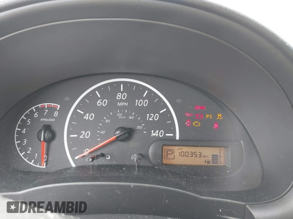 2015 Nissan Versa SV with VIN 3N1CN7AP3FL853347, listed as a IAAI auction lot 41741056 with 100,353 mi miles. Bid and sale history available at carsss.com. Image 7.