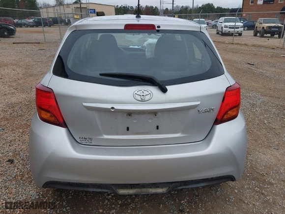 2015 Toyota Yaris L with VIN VNKKTUD35FA033503, listed as a IAAI auction lot 41515045 with 128,755 mi miles. Bid and sale history available at carsss.com. Image 16.