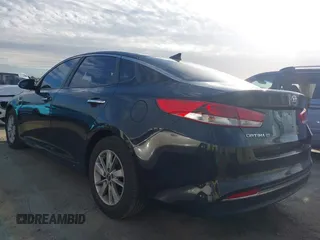 2018 Kia Optima LX with VIN KNAGT4L35J5238723, listed as a IAAI auction lot 41702109 with 66,620 mi miles. Bid and sale history available at carsss.com. Image 3.