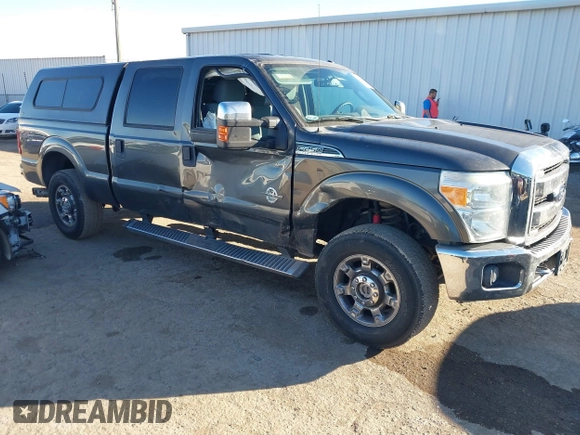 2016 Ford F-250 Lariat with VIN 1FT7W2BT7GEB05597, listed as a IAAI auction lot 41208004 with 129,956 mi miles and . Bid and sale history available at DreamBid. Image 1.