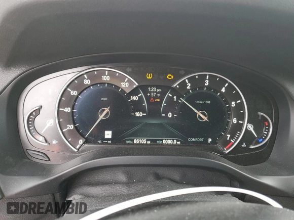 2018 BMW X3 xDrive30i with VIN 5UXTR9C54JLD72876, listed as a Copart auction lot 49779115 with 86,105 mi miles and Salvage Title. Bid and sale history available at DreamBid. Image 9.