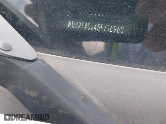2005 Mercedes-Benz C 230 Kompressor with VIN WDBRF40J45F716960, listed as a IAAI auction lot 42773363 with 270,603 mi miles and . Bid and sale history available at DreamBid. Image 9.