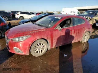 2016 Mazda Mazda3 i Grand Touring with VIN 3MZBM1N70GM256989, listed as a Copart auction lot 43248285 with 121,699 mi miles and Salvage Title. Bid and sale history available at carsss.com. Image 1.