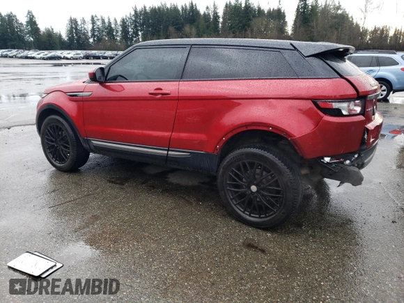 2014 Land Rover Range Rover Evoque Pure Plus with VIN SALVP1BG1EH930475, listed as a Copart auction lot 86645614 with 74,369 mi miles and Salvage title. Bid and sale history available at DreamBid. Image 2.